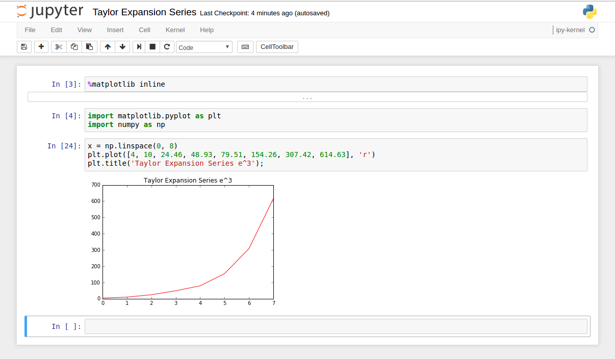 Taylor Expansion Series