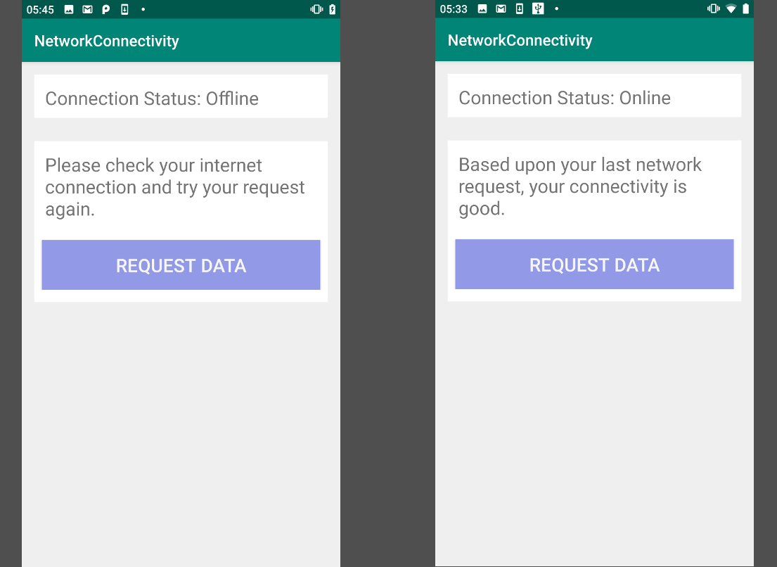 Online and Offline States