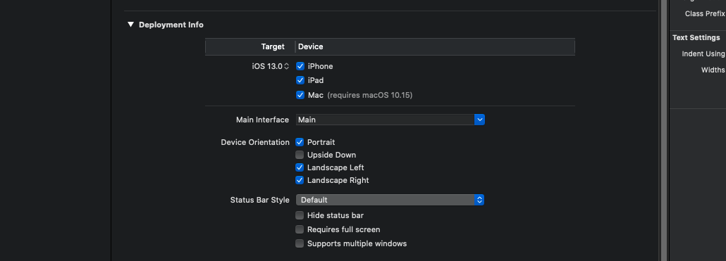 Enabling iPad and macOS deployments