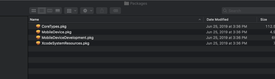 Xcode Resource Packages